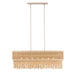 Kalco - 524861JT - Seven Light Island Pendant - NATURALE - Jute