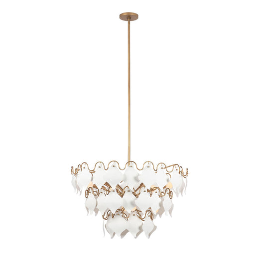 MANTA Ten Light Pendant Modern Gold