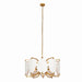 Kalco - 525457OL - Ten Light Pendant - ALIFORM - Oxidized Gold Leaf
