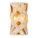 Kalco - 525721MGW - Two Light Wall Sconce - SOGA - Modern Gold And White