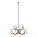 Matteo Lighting - C34218AGOP - 18 Light Chandelier - Joelle - Aged Gold Brass