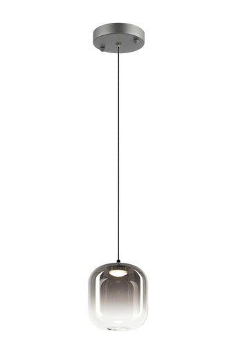 Refrax One Light Pendant Matte Black
