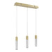 Avenue Lighting - HF1900-3-BOA-BB - LED Pendant - Boa - Brushed Brass