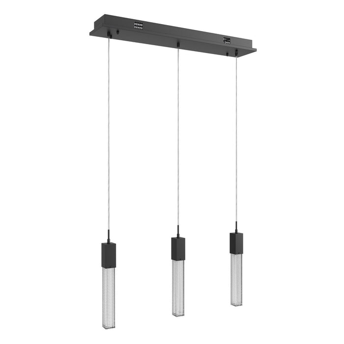 Avenue Lighting - HF1900-3-BOA-BK - Three Light Pendant - Boa - Black
