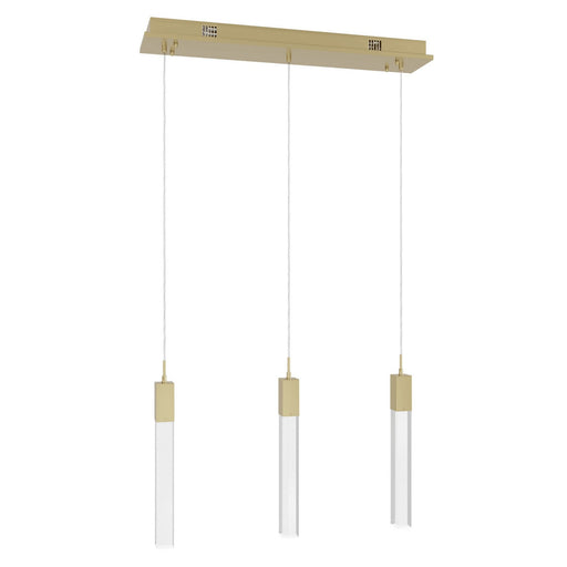 The Original Glacier LED Pendant Brushed Brass