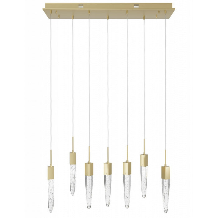 Avenue Lighting - HF1900-7-AP-BB - LED Pendant - Aspen - Brushed Brass