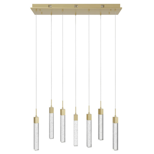 The Original Glacier LED Pendant Brushed Brass