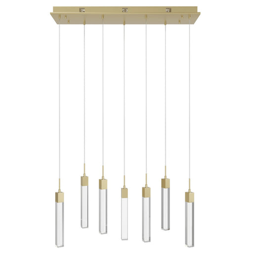 The Original Glacier LED Pendant Brushed Brass