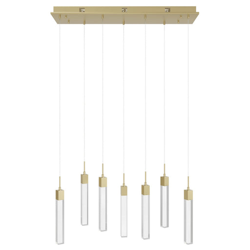 The Original Glacier LED Pendant Brushed Brass