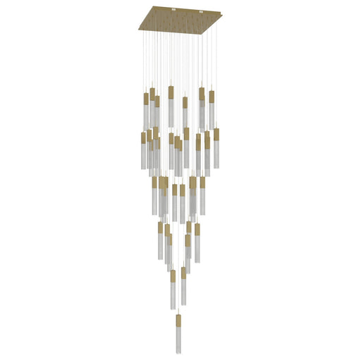 The Original Glacier LED Pendant Brushed Brass