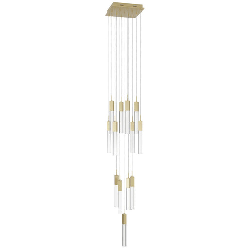 The Original Glacier LED Pendant Brushed Brass