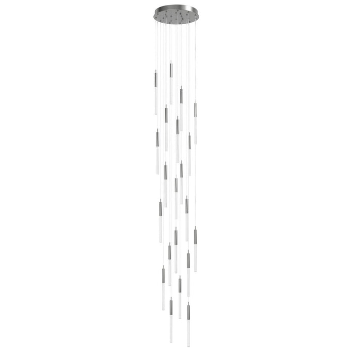 Avenue Lighting - HF2021-SNW-PN - 21 Light Pendant - Main St. - Polished Nickel