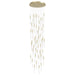 Avenue Lighting - HF2051-SNW-BB - 51 Light Pendant - Main St. - Brushed Brass