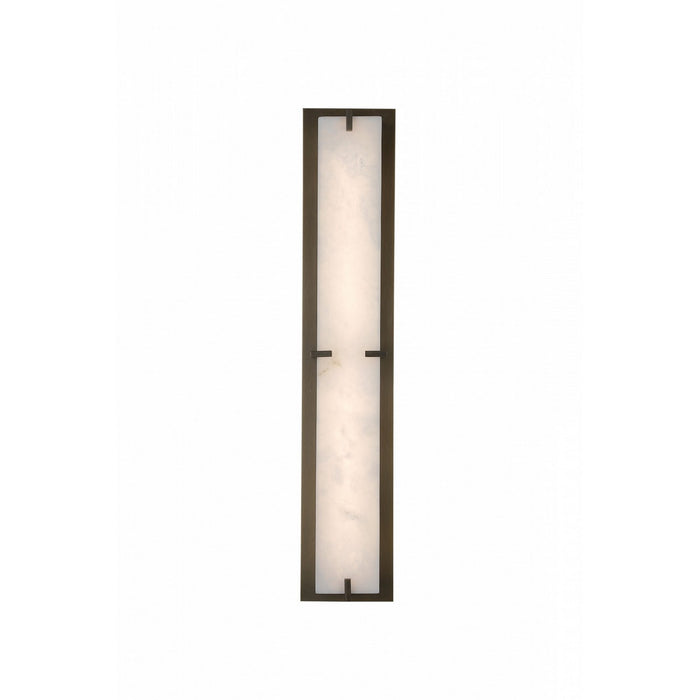 Avenue Lighting - HF2940-AB - Two Light Wall Sconce - Sedona - Alabster / Aged Brass