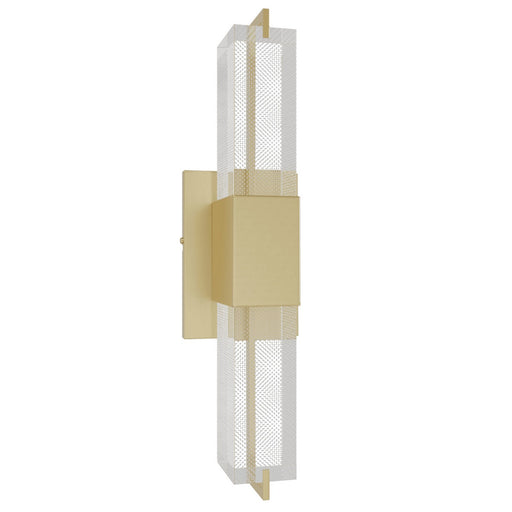 The Original Glacier LED Wall Sconce Brushed Brass