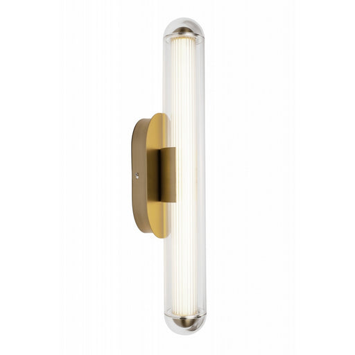 Nautilus LED Wall Sconce Aged Brass
