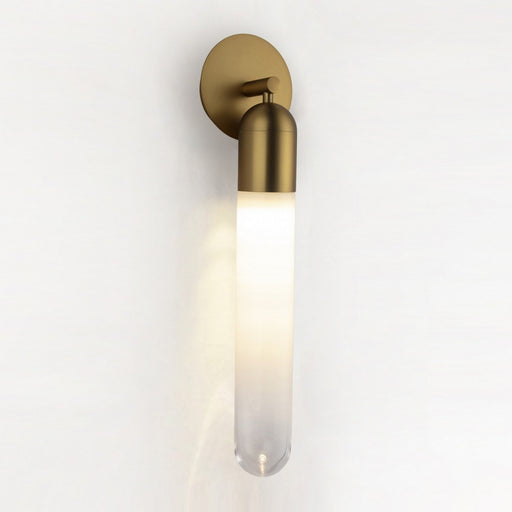 Tribeca One Light Wall Sconce Aged Brass