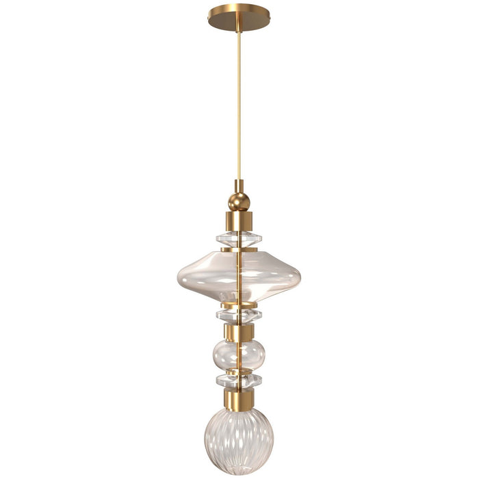 Avenue Lighting - HF7900-AB - LED Pendant - Avra - Aged Brass