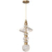 Avenue Lighting - HF7900-AB - LED Pendant - Avra - Aged Brass
