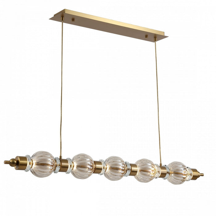 Avenue Lighting - HF7955-AB - LED Pendant - Avra - Aged Brass