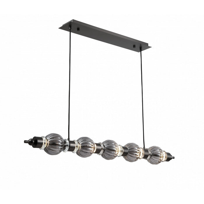 Avenue Lighting - HF7955-BK - LED Pendant - Avra - Black