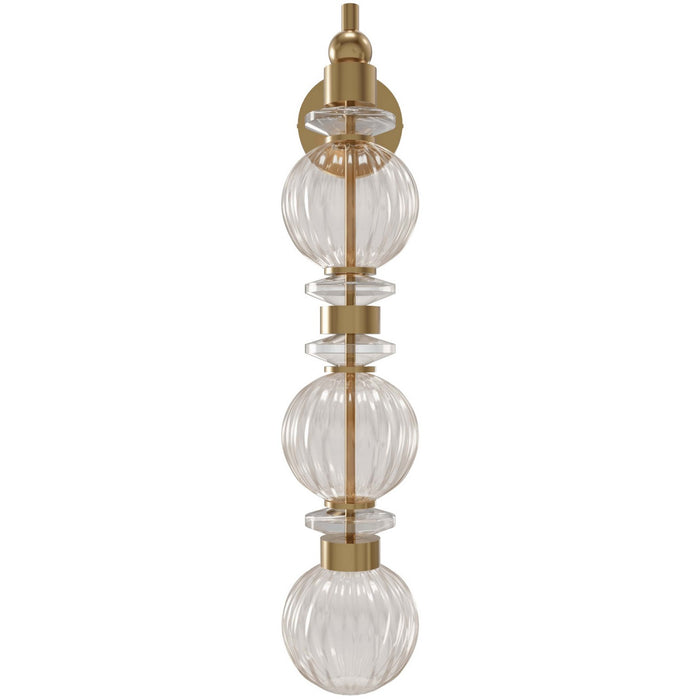 Avenue Lighting - HF8903-AB - LED Wall Sconce - Avra - Aged Brass