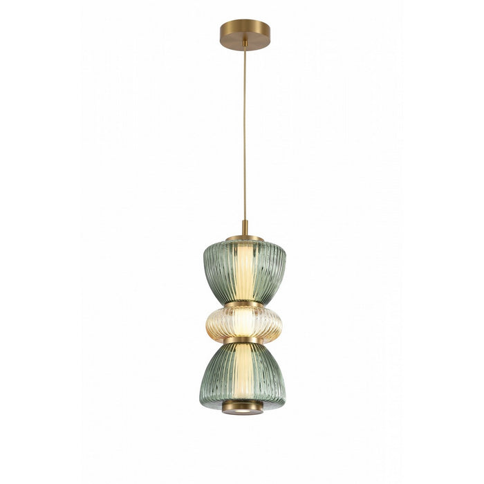 Avenue Lighting - HF8970-GYG - LED Pendant - Rosewood - Aged Brass