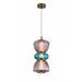 Avenue Lighting - HF8970-PGP - LED Pendant - Rosewood - Aged Brass