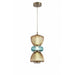 Avenue Lighting - HF8970-YGY - LED Pendant - Rosewood - Aged Brass