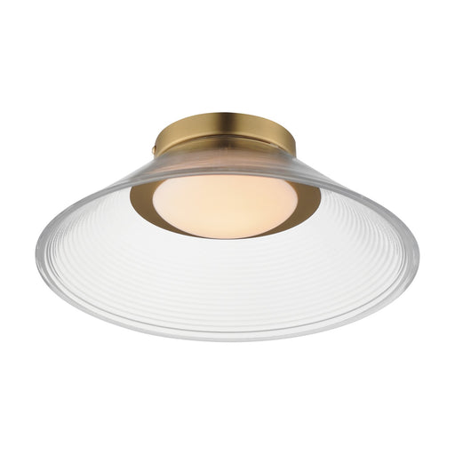 Jensen LED Wall Sconce Satin Brass