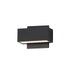 ET2 - E23217-BK - LED Outdoor Wall Sconce - Blok - Black