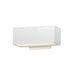 ET2 - E23219-WT - LED Outdoor Wall Sconce - Blok - White