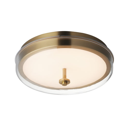 Voto LED Flush Mount Natural Aged Brass