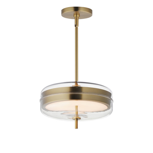 Voto LED Pendant Natural Aged Brass