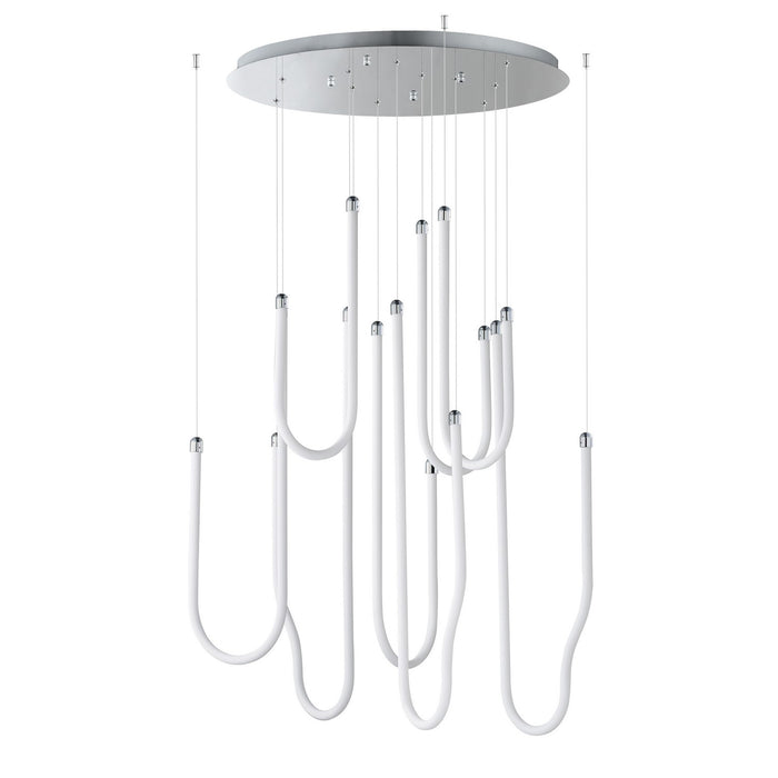 ET2 - E24988-PC - LED Pendant - Soleil - Polished Chrome