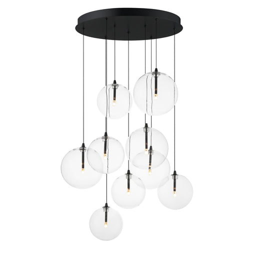 Global LED Pendant Black