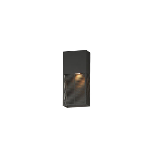 Grate LED Outdoor Wall Sconce Architectural Bronze