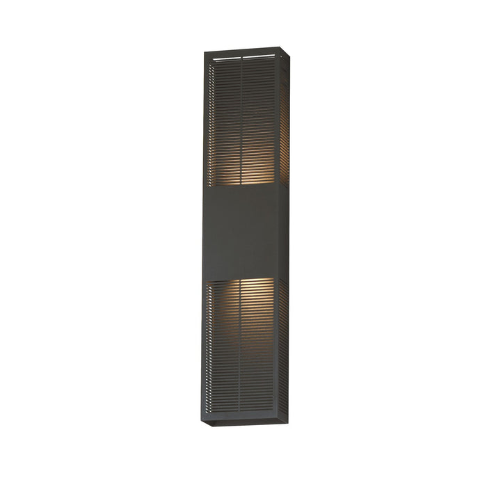 ET2 - E30395-ABZ - LED Outdoor Wall Sconce - Grate - Architectural Bronze