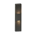ET2 - E30395-ABZ - LED Outdoor Wall Sconce - Grate - Architectural Bronze