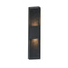 ET2 - E30395-BK - LED Outdoor Wall Sconce - Grate - Black