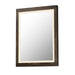 ET2 - E42052-WN - LED Mirror - Sawyer - Walnut