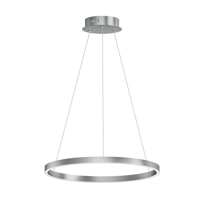 ET2 - E52724-AL - LED Pendant - Groove 5CCT - Brushed Aluminum
