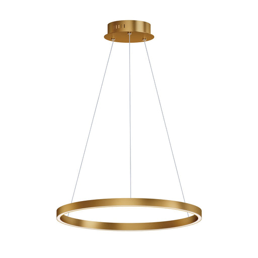 Groove 5CCT LED Pendant Gold