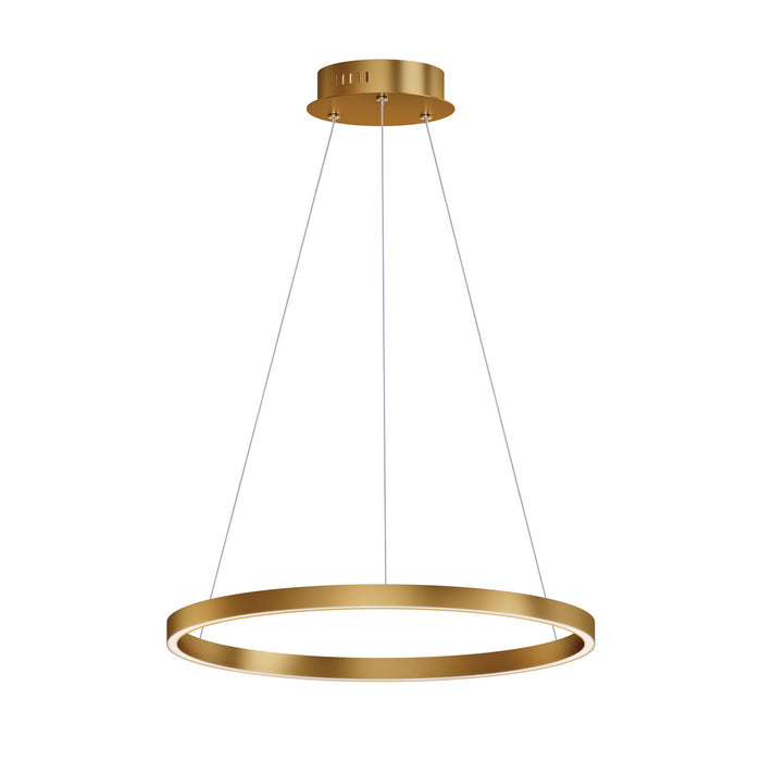 ET2 - E52724-GLD - LED Pendant - Groove 5CCT - Gold