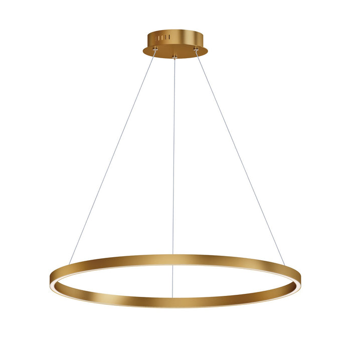 ET2 - E52726-GLD - LED Pendant - Groove 5CCT - Gold