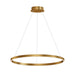 ET2 - E52726-GLD - LED Pendant - Groove 5CCT - Gold