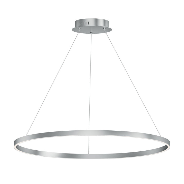 ET2 - E52728-AL - LED Pendant - Groove 5CCT - Brushed Aluminum