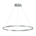 ET2 - E52728-AL - LED Pendant - Groove 5CCT - Brushed Aluminum
