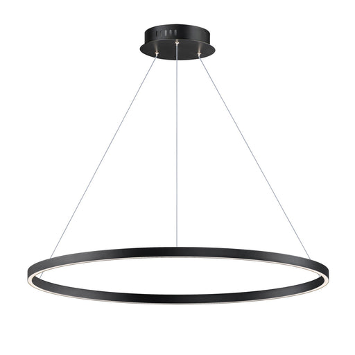 Groove 5CCT LED Pendant Black