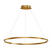 ET2 - E52728-GLD - LED Pendant - Groove 5CCT - Gold